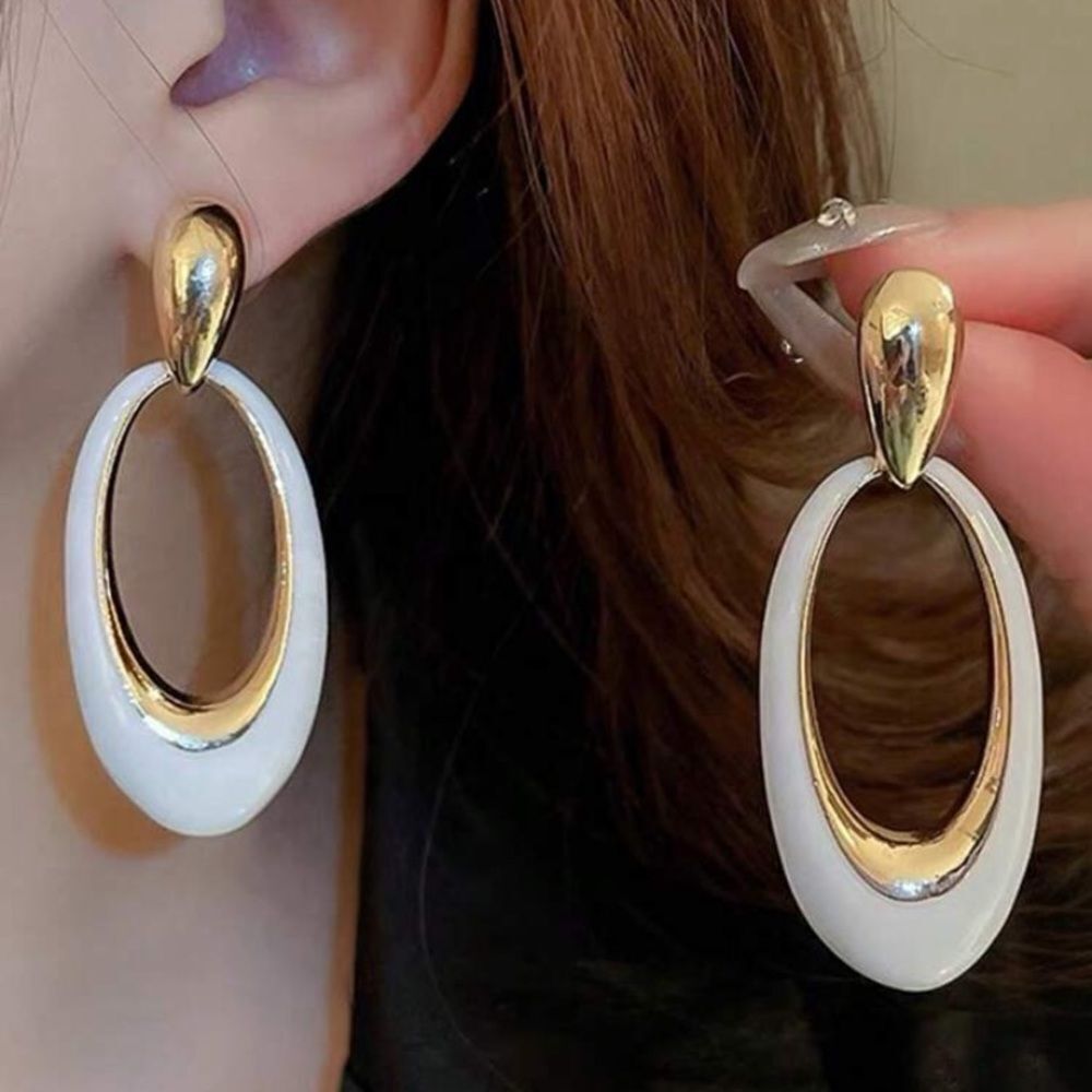 3for$20 1 Pair Elegant Geometric Design Drop Earrings, Suitable